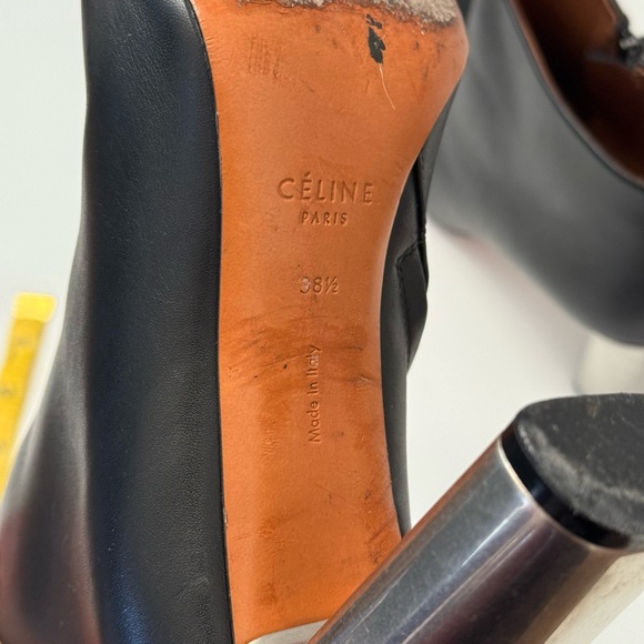 Celine Paris leather bootie size 8.5 - Picture 9 of 15